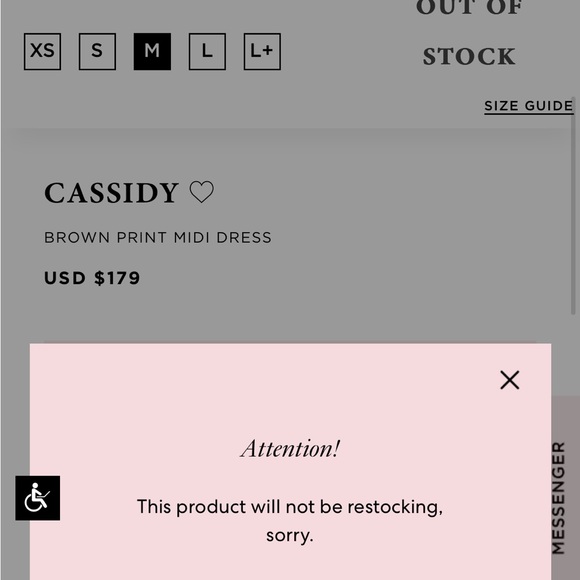 HOUSE OF CB CASSIDY Brown Print MIDI Dress - Picture 8 of 9